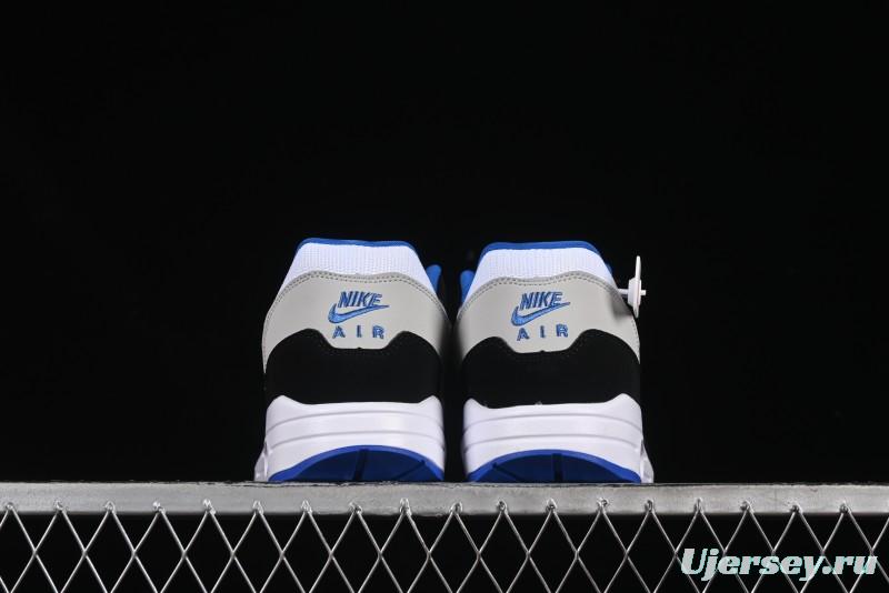 Nike Air Max 1 Retro Running Shoes with Half-Sole Air Cushion - 875855-001