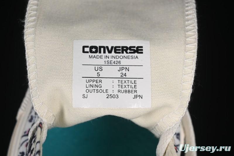 Converse Chiikawa x Converse All Star CM Hi Usagi Emoji Collaboration High Top Casual Sneakers - 1SE426