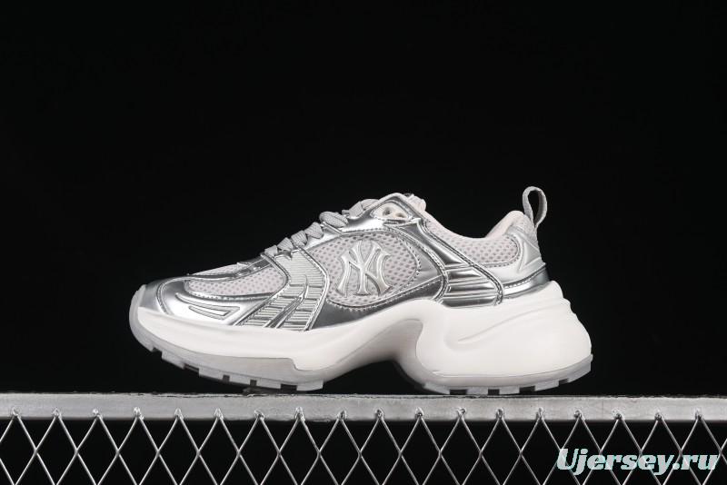 New York Yankees MLB XLG Chunky Platform Sneakers - 3ASHW045N50SIS