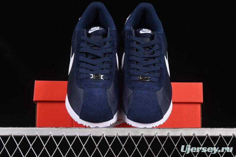 Nike Classic Cortez Leather Retro Running Shoes with Cushioned Sole - HF0263-400