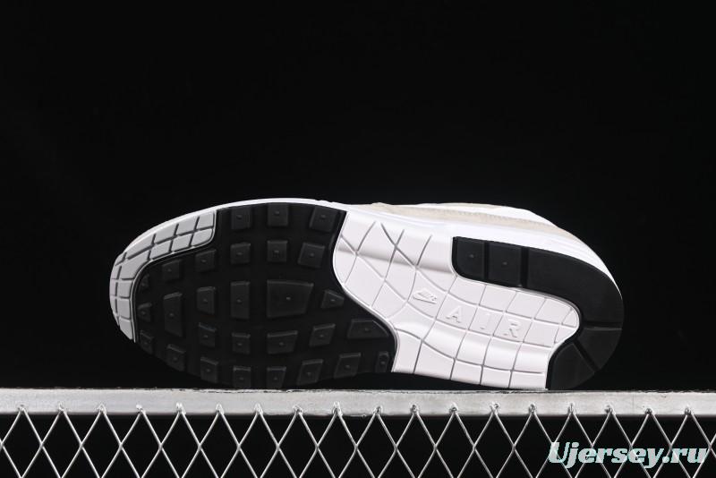 Nike Air Max 1 Retro Running Shoes with Half-Sole Air Cushion - AH8145-110