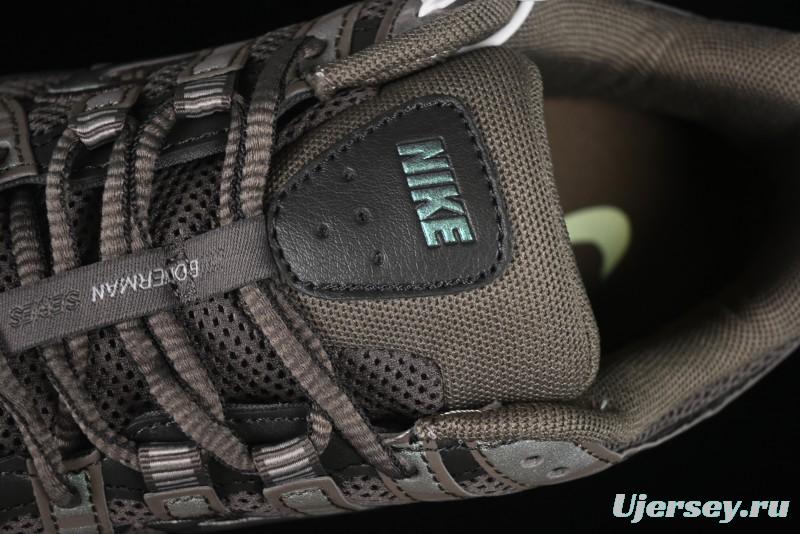 Nike P-6000 Prm Retro Casual Sneakers with Layered Design - CD6404-202