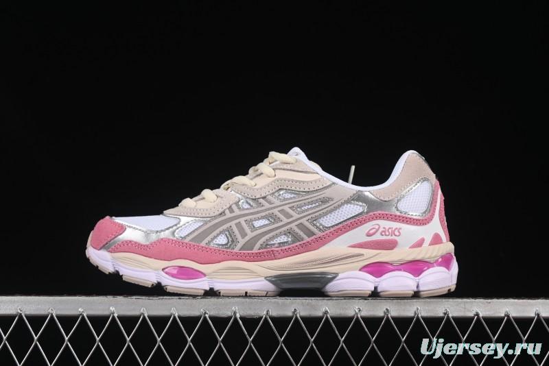 Asics Gel-NYC Retro Breathable Casual Shoes with Cushioning for Men - 1203A383-104