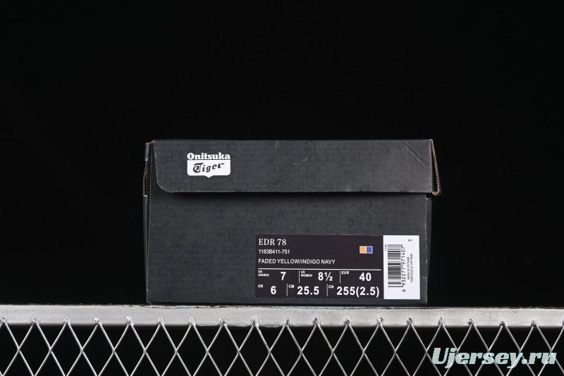 Onitsuka Tiger Edr 78 Low-Top Running Shoes Comfortable Versatile Slip-Resistant Durable - 1183B411-751
