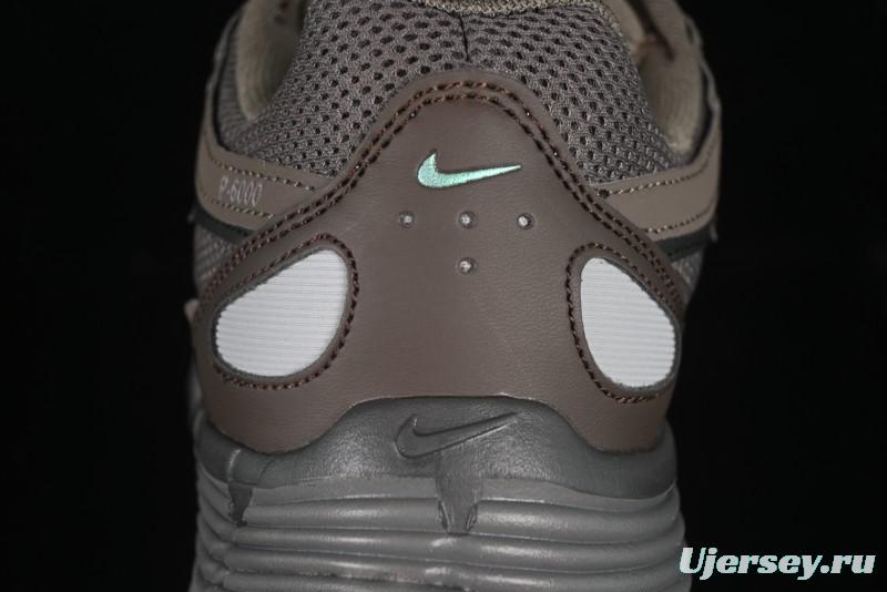Nike P-6000 Prm Retro Casual Sneakers with Layered Design - CD6404-202