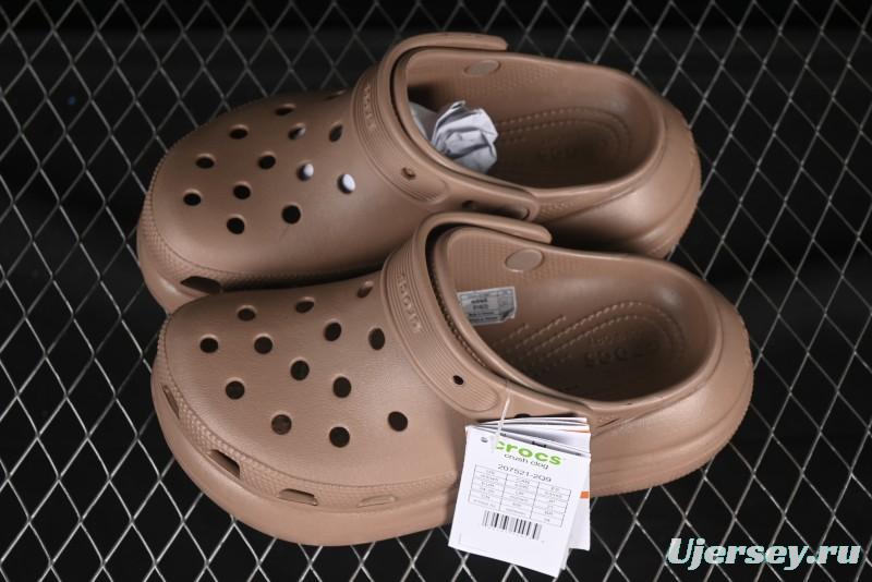 Crocs Classic Puff Two-Way Summer Sandals with Ventilation Holes - B.D4