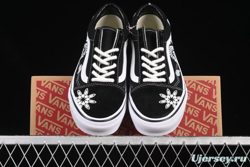 Vans Old Skool 36 Low-Top Retro Skate Shoes - VN000CRPGRN