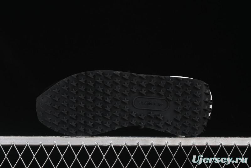 Golden Goose Marathon Comfortable Low-Top Lifestyle Sneakers in White Black - H8D4