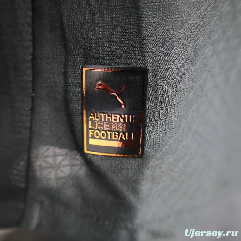 Player Version 25/26 Manchester City Black Away Jersey