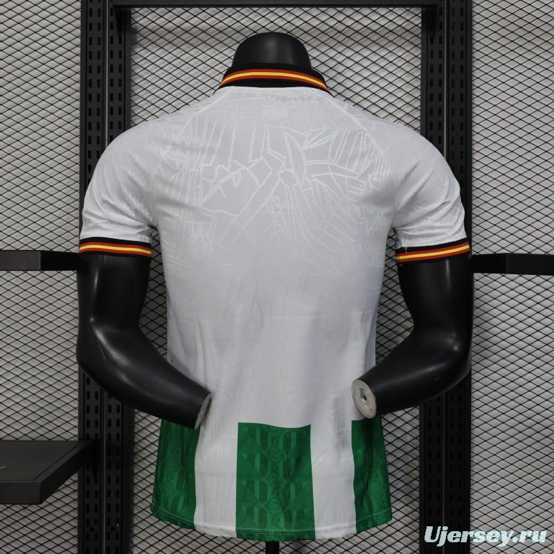 Player Version 25/26 Real Betis Green and White Jersey with Special Edition Design