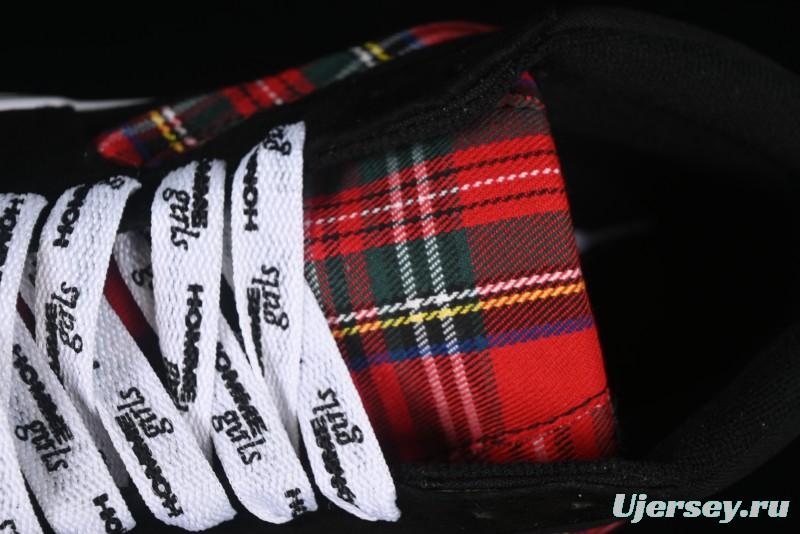 Vans Sk8-Mid Anaheim Collection Scottish Plaid Casual Low-Top Canvas Shoes - VN0A4UWIVNE