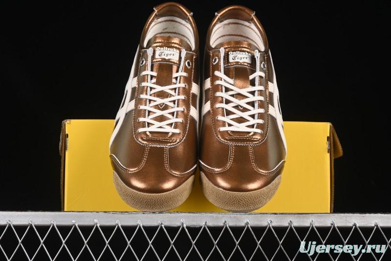 Onitsuka Tiger Mexico 66 SD Low-Top Leather Sneakers for Casual Running - 1183C468-200