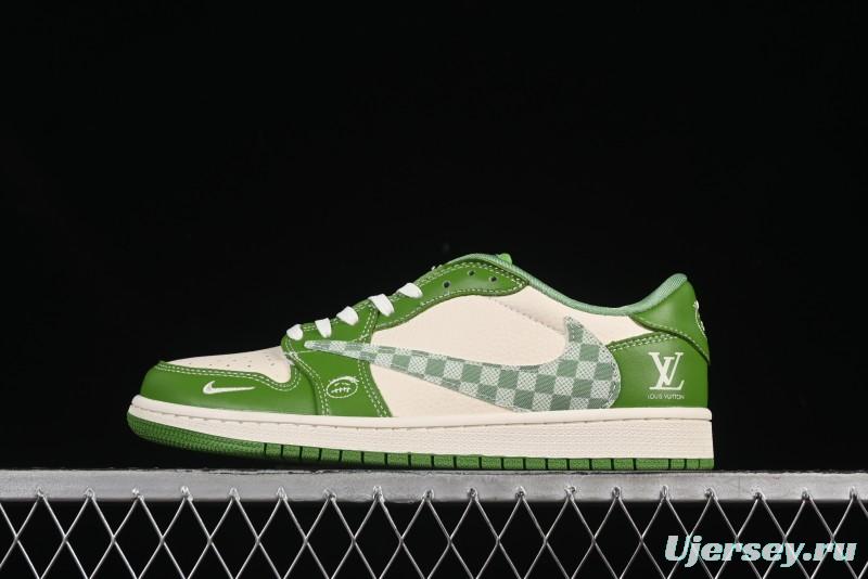 Nike Travis Scott x Fragment Design x Air Jordan 1 Low OG SP Casual Sneakers - XS2024-058