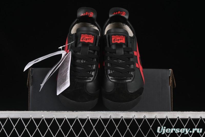 Onitsuka Tiger Mexico 66 Low-Top Leather Sneakers for Casual Running - 1183C102-004