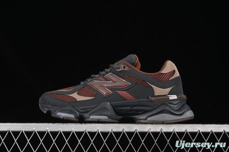 Joe Freshgoods x New Balance 9060 Retro Casual Running Sneakers with ABZORB Cushioning - U9060RFB