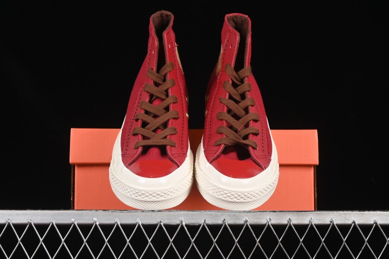Converse Chuck Taylor All Star 1970s High Top Sneakers in China Red - A12460C