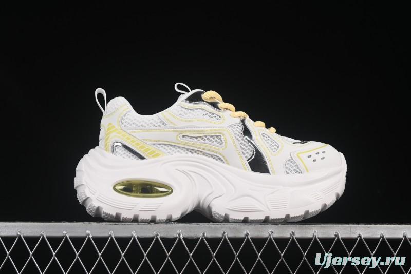 GG-CC Casual Fashion Sporty Chunky Platform Dad Shoes - 879 Yellow