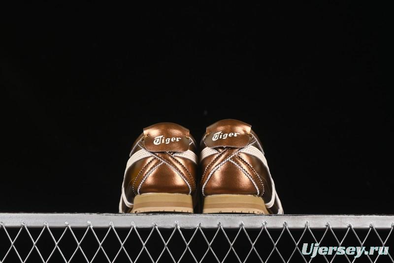 Onitsuka Tiger Mexico 66 SD Low-Top Leather Sneakers for Casual Running - 1183C468-200