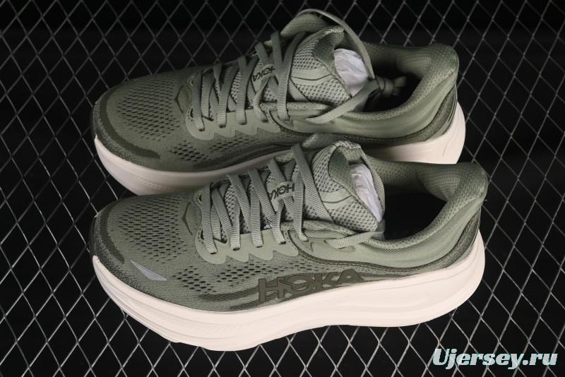 HOKA ONE ONE Bondi 9 Cushioned Running Shoes with Soft EVA Midsole - 1162011 SSSC