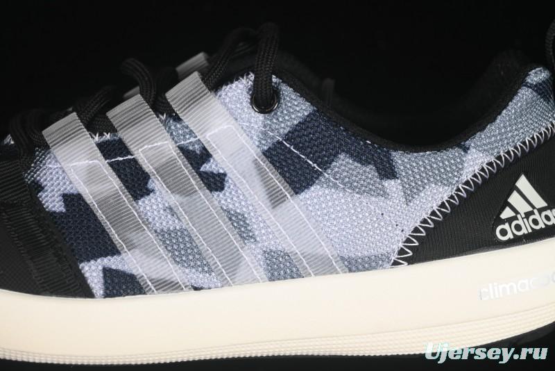 Adidas Climacool Boat Lace Graphic Running Shoes with Breathable Mesh and Cushioned Sole - BA8397