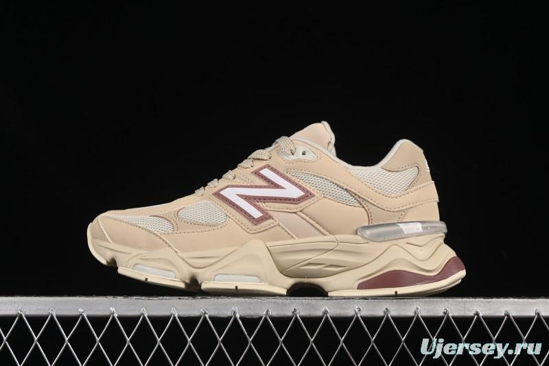 New Balance 9060 Retro Casual Running Sneakers with ABZORB Cushioning Technology - U9060ZGC