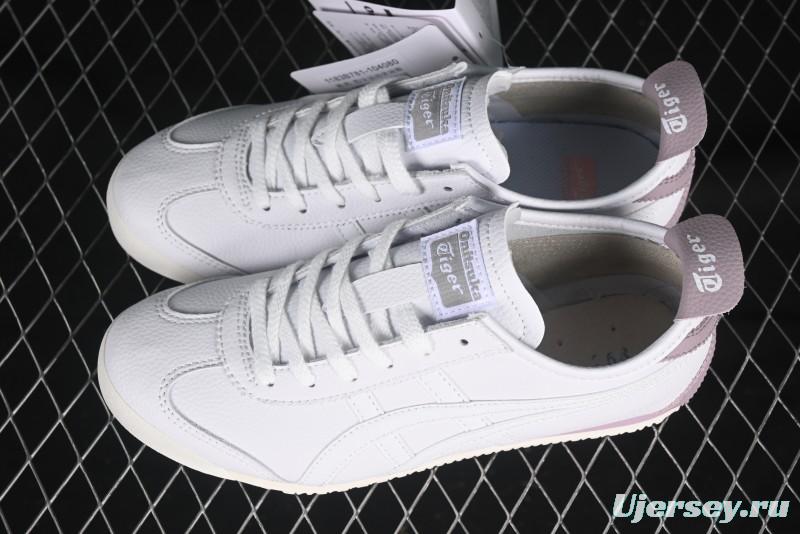 Onitsuka Tiger Mexico 66 Low-Top Leather Sneakers for Casual Running - 1183B781-104