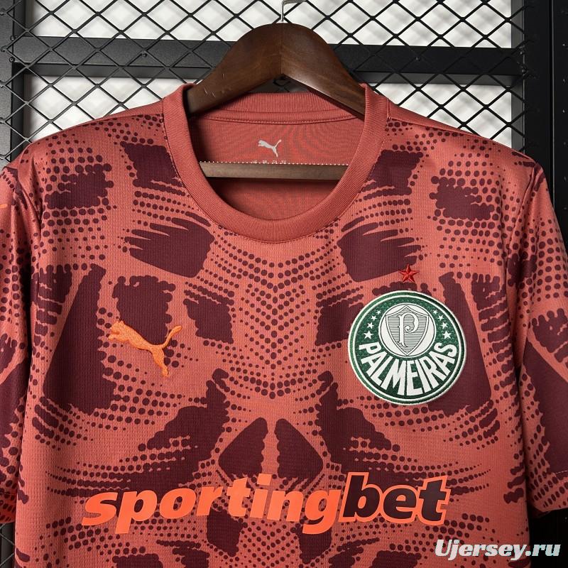 25/26 Palmeiras Goalkeeper Red Jersey