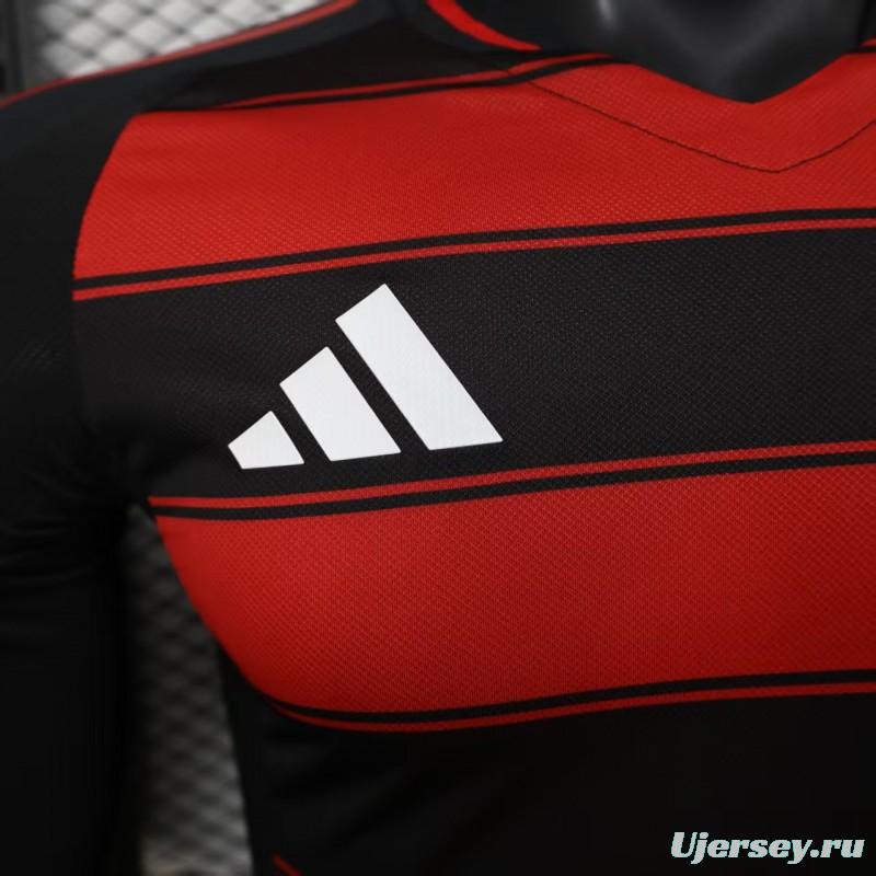 Player Version 25/26 Flamengo Home Long Sleeve Jersey