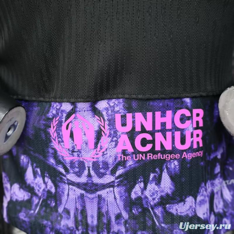 Player Version 25/26 FC Barcelona Purple with Marble Design Jersey