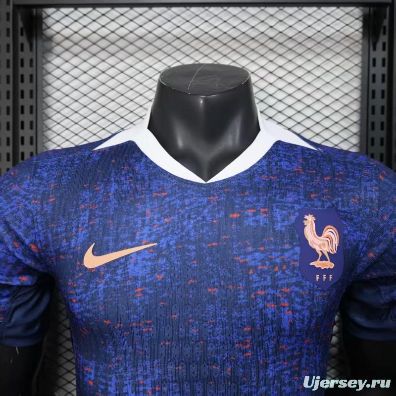 Player Version 2025 France Home Jersey