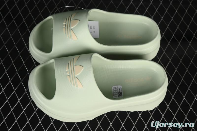 Adidas Adifom Stan Smith Slip-On Chef Mule Sandals with Eco-Friendly Foam - JH7467