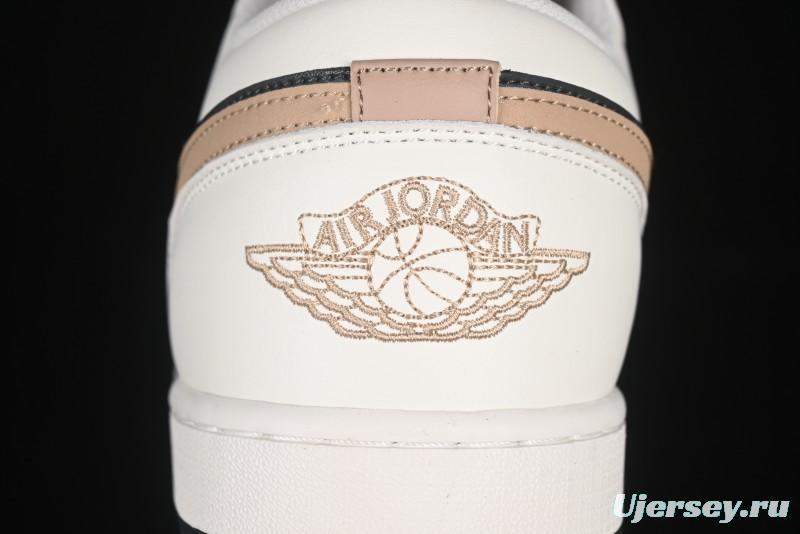 Nike Air Jordan 1 Low AJ1 Retro Casual Sneakers in Black White Grey - IH0649-021