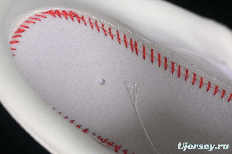 Nike Air Force 1 '07 Low Supreme Collaboration Dual-Tone Grey Print Casual Sneakers - HH7518-077