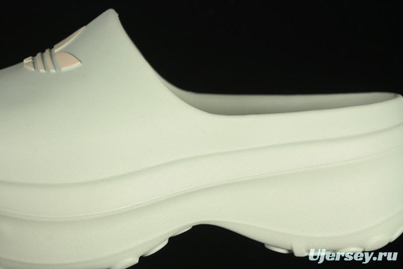 Adidas Adifom Stan Smith Slip-On Chef Mule Sandals with Eco-Friendly Foam - JH7467