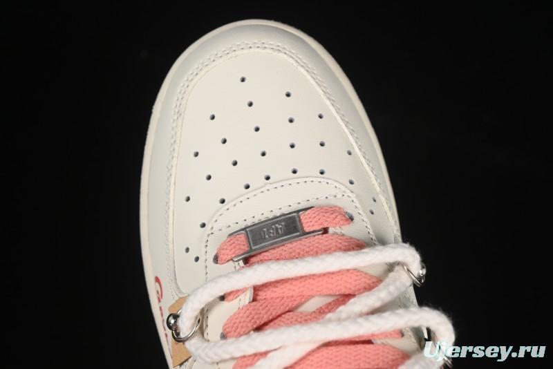 Nike Air Force 1'07 Low x Capybara "Pour milkBape" Casual Sneakers - LV0506-880