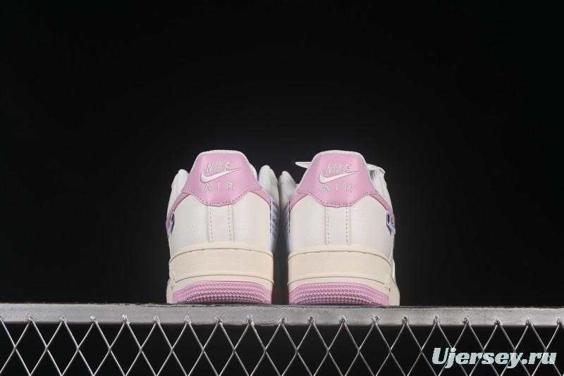 Nike Air Force 1'07 Low Custom Casual Sneakers with Full-Length Air Cushion - DD8959-100