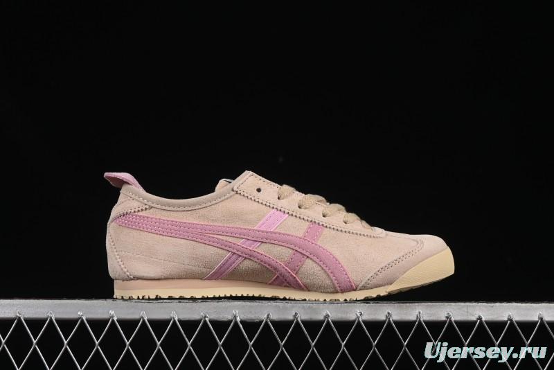 Onitsuka Tiger Mexico 66 Low-Top Leather Running Shoes - 1183C380-200