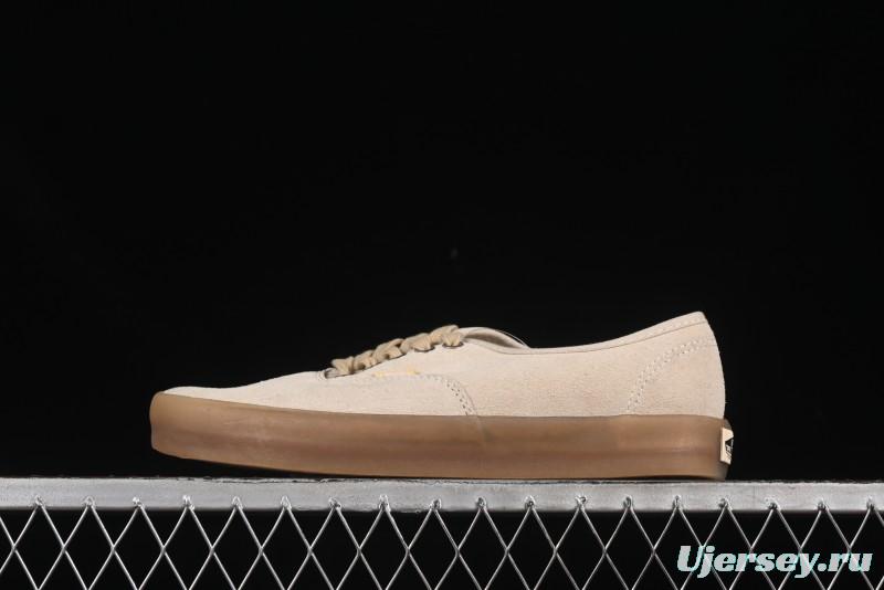 Vans Premium Authentic Suede Retro Sneakers with Translucent Rubber Sole - VN000CRQBYS