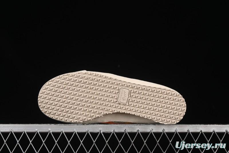 Onitsuka Tiger Mexico 66 Sabot Slip-On Sneakers with Breathable Mesh Upper - 1183C123-251