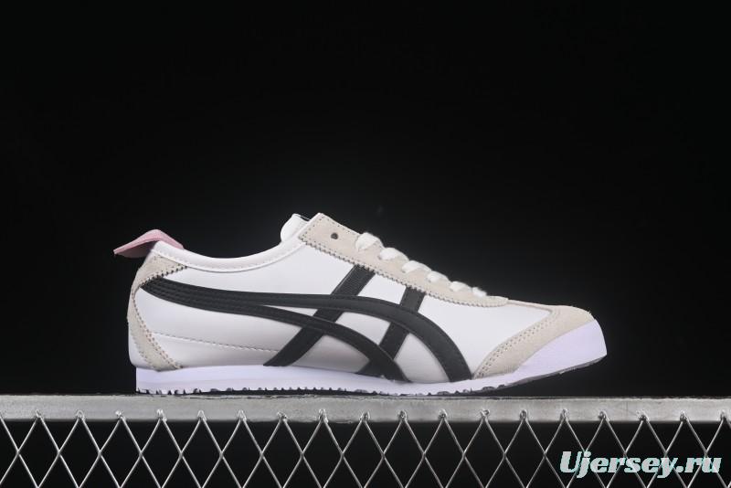 Onitsuka Tiger Mexico 66 Low-Top Leather Sneakers for Casual Running - 1183C380-100