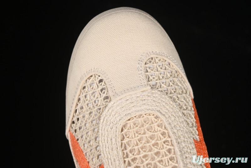 Onitsuka Tiger Mexico 66 Sabot Slip-On Sneakers with Breathable Mesh Upper - 1183C123-251