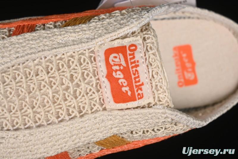 Onitsuka Tiger Mexico 66 Sabot Slip-On Sneakers with Breathable Mesh Upper - 1183C123-251