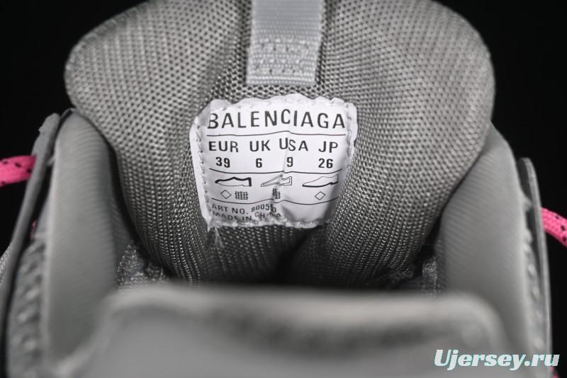 Balenciaga Track Sneaker Tess s.Gomma Res BI ALV/TIS EFF NUBUK/TIS E Waterproof Running Shoes - WTRHK1013