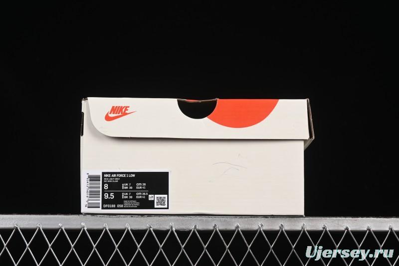 Nike Air Force 1'07 Low Gucci Collaboration Floral Pattern Rubber Sole Casual Sneakers - DF0188-058