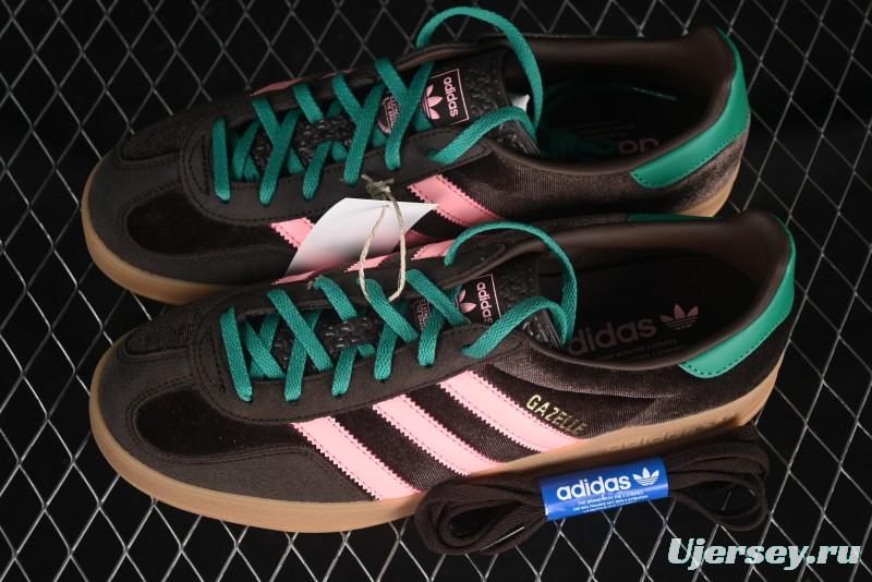 Adidas Originals Gazelle Indoor JI2714 Retro Casual Anti-Slip Wear-Resistant Low-Top Sneakers - JI2714