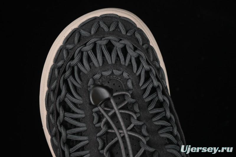 Keen Uneek Flat-M Woven Elastic Strap Outdoor Water Sports Sandals - 1014097