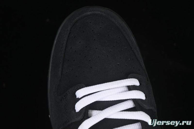 Nike SB Dunk Low Pro ISO Black Gum Rubber SB Low-Top Skateboarding Shoes - CD2563-006