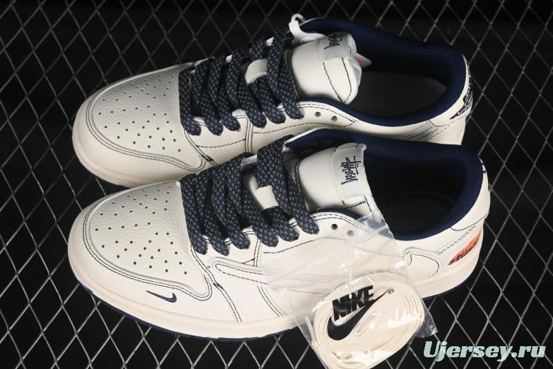 Nike Air Jordan 1 Low OG SP Travis Scott x Fragment Design Collaboration Sneakers - ZH2598-230