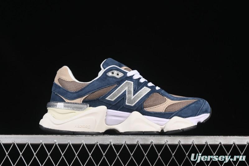 New Balance NB9060 Series Retro Casual Running Shoes with ABZORB Cushioning Technology - U9060LBB