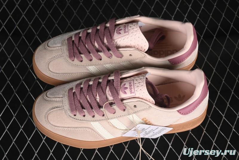 Adidas Originals Gazelle Indoor JR0232 Retro Casual Slip-Resistant Wear-Resistant Low-Top Skate Shoes - JR0232